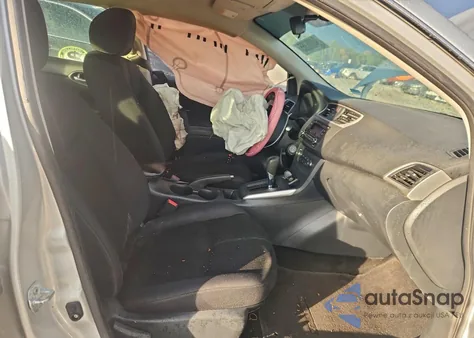 2016 Nissan Sentra S из США, поврежденный, VIN 3N1AB7AP1GY286253